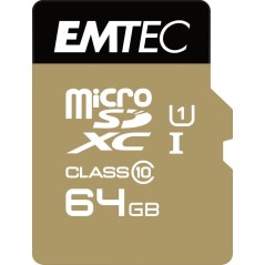 Emtec MicroSD Card 64GB SDXC CL10